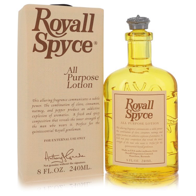 Royall Spyce All Purpose Lotion / Cologne By Royall Fragrances - Size: 240 ml All Purpose Lotion / Cologne