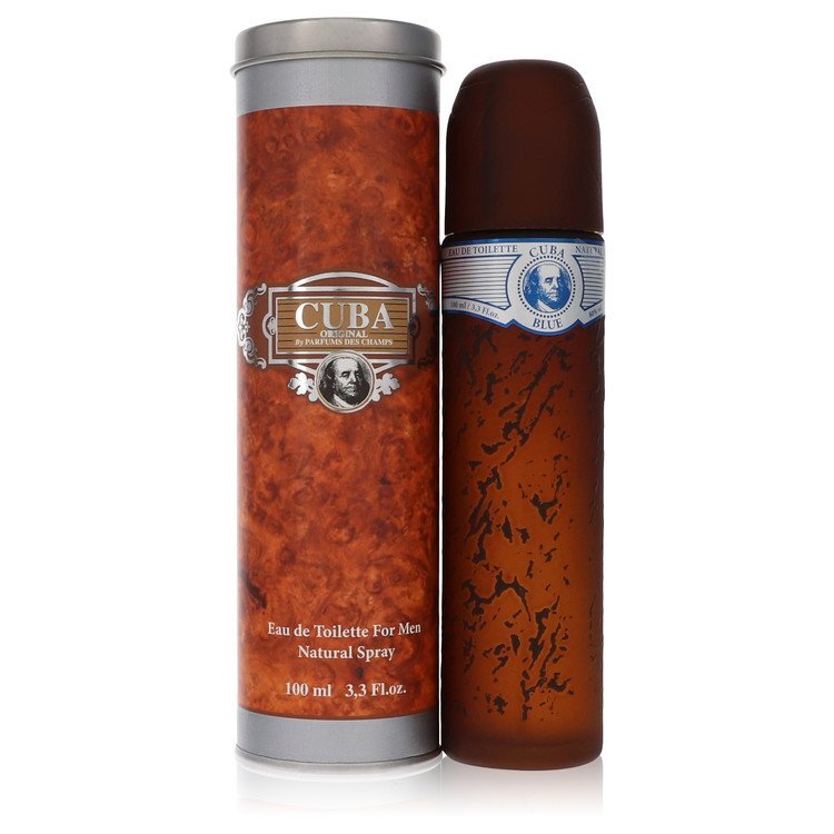 Cuba Blue Eau De Toilette Spray By Fragluxe - Size: 100 ml Eau De Toilette Spray