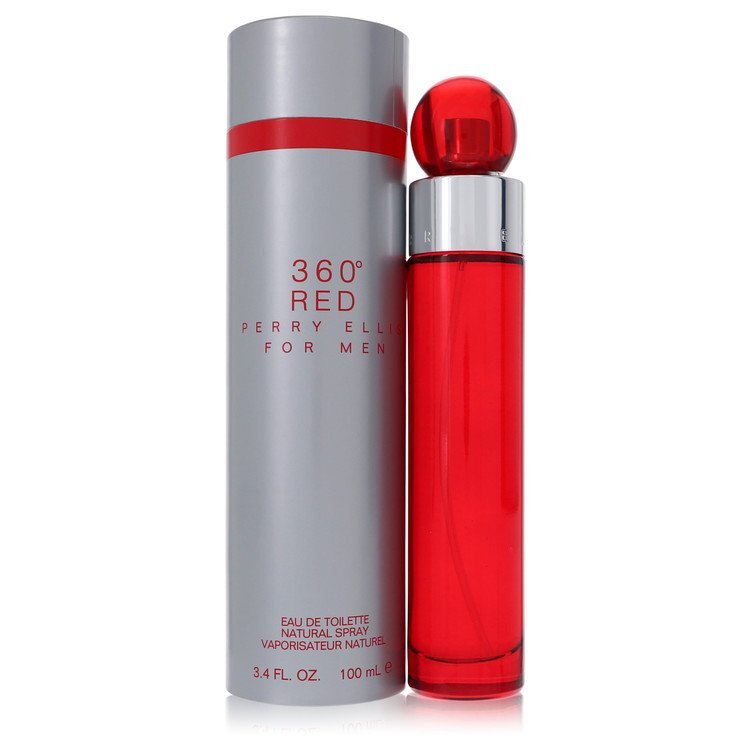 Perry Ellis 360 Red Eau De Toilette Spray By Perry Ellis - Size: 100 ml Eau De Toilette Spray