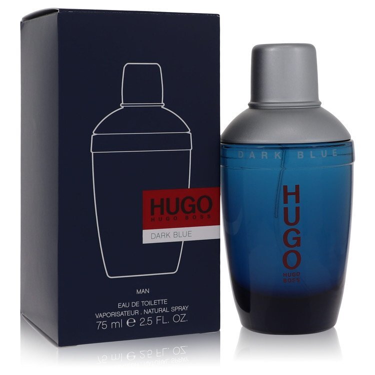 Dark Blue Eau De Toilette Spray By Hugo Boss - Size: 75 ml Eau De Toilette Spray