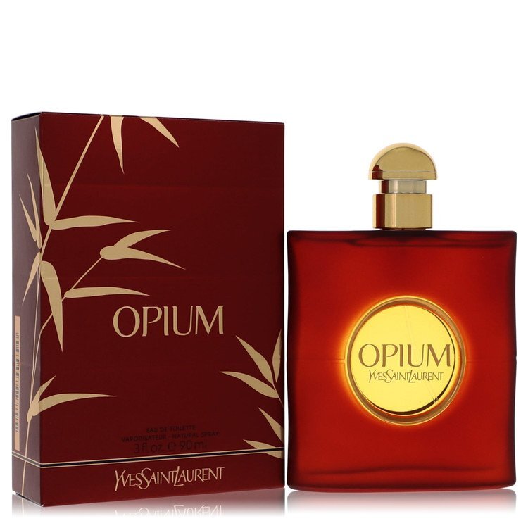 Opium Eau De Toilette Spray (New Packaging) By Yves Saint Laurent - Size: 90 ml Eau De Toilette Spray