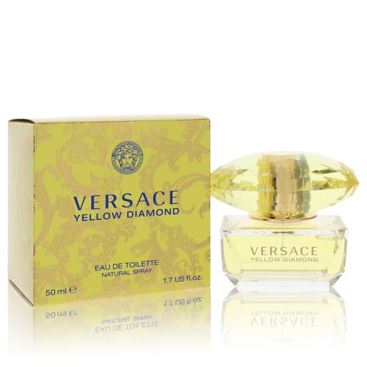 Versace Yellow Diamond Eau De Toilette Spray By Versace - Size: 50 ml Eau De Toilette Spray