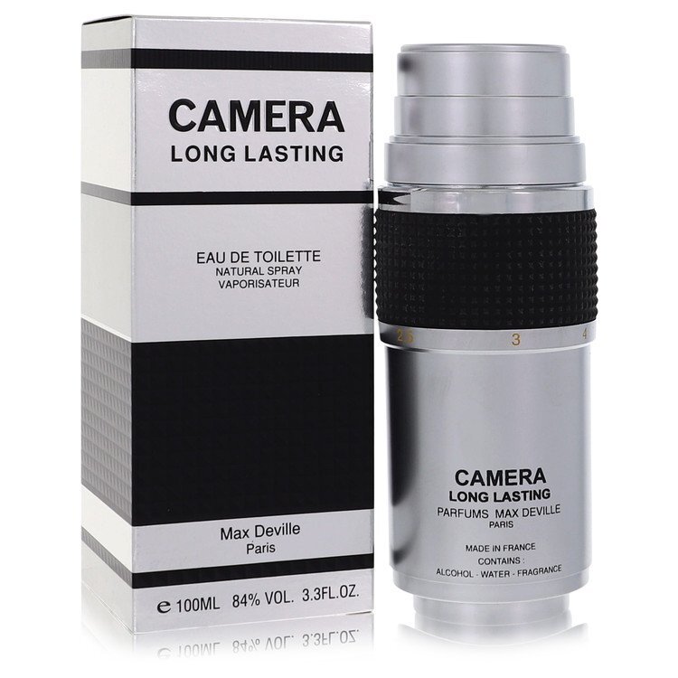 Camera Long Lasting Eau De Toilette Spray By Max Deville - Size: 100 ml Eau De Toilette Spray