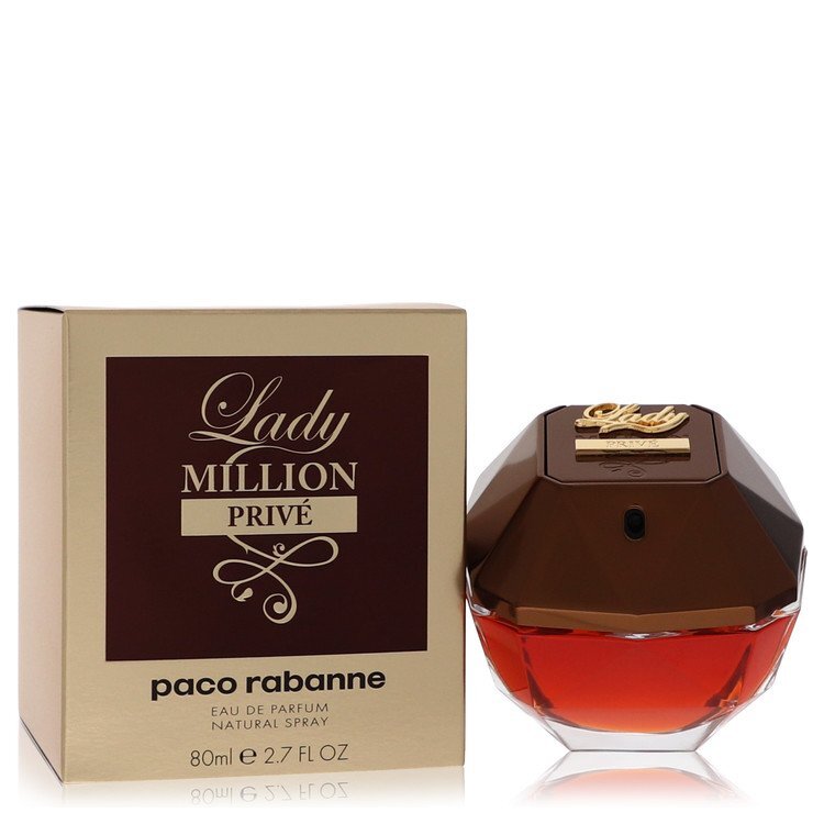 Lady Million Prive Eau De Parfum Spray By Paco Rabanne - Size: 80 ml Eau De Parfum Spray