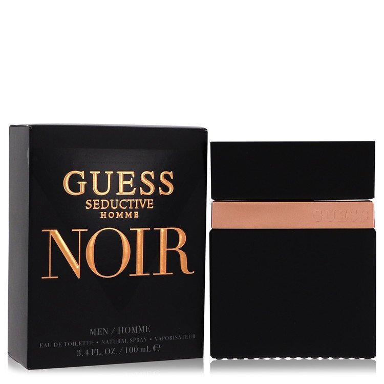 Guess Seductive Homme Noir Eau De Toilette Spray By Guess - Size: 100 ml Eau De Toilette Spray