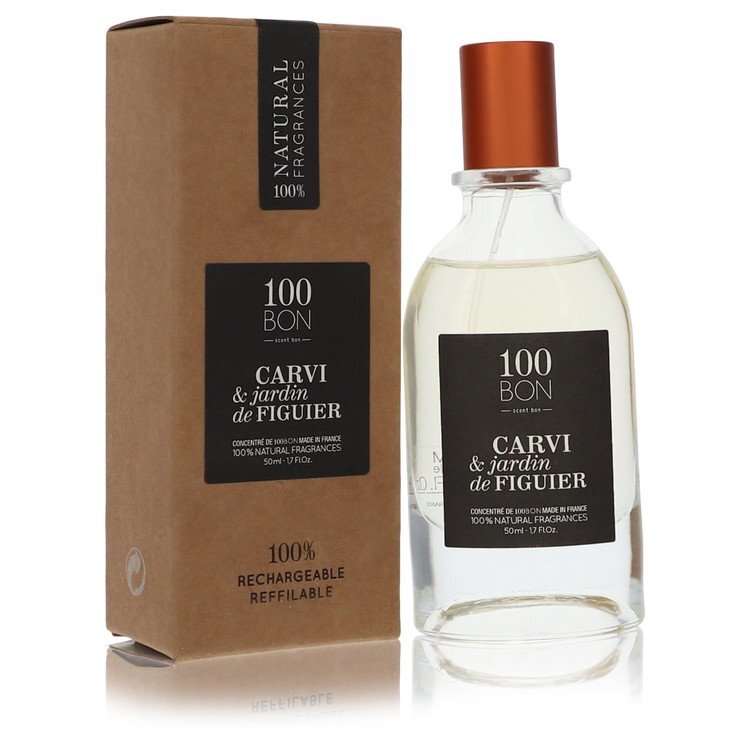 100 Bon Carvi & Jardin De Figuier Concentree De Parfum Spray (Unisex Refillable) By 100 Bon - Size: 50 ml Concentree De Parfum Spray
