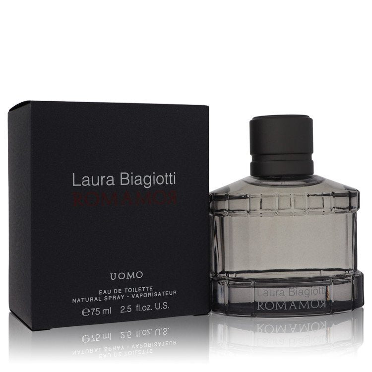 Romamor Uomo Eau De Toilette Spray By Laura Biagiotti - Size: 75 ml Eau De Toilette Spray