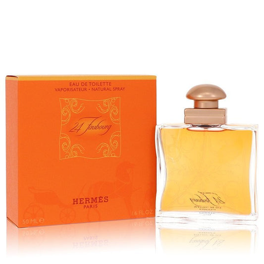 24 Faubourg Eau De Toilette Spray By Hermes - Size: 50 ml Eau De Toilette Spray