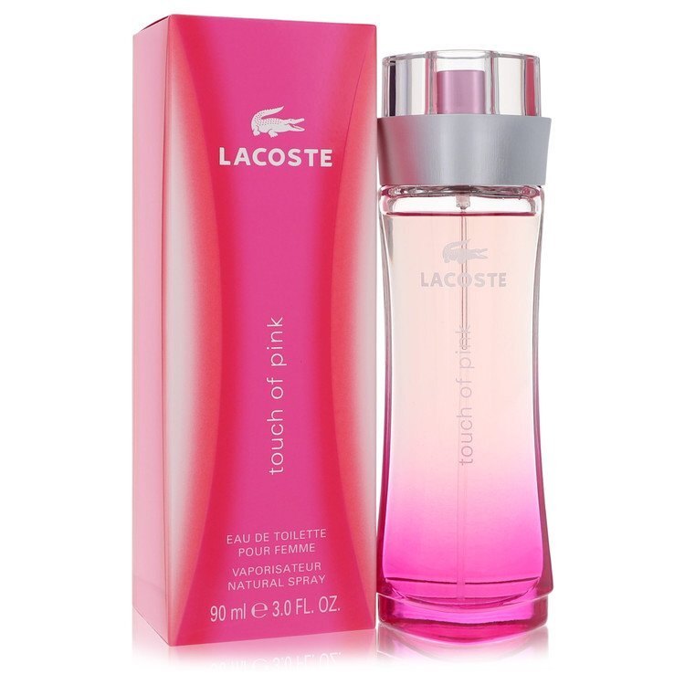 Touch Of Pink Eau De Toilette Spray By Lacoste - Size: 90 ml Eau De Toilette Spray