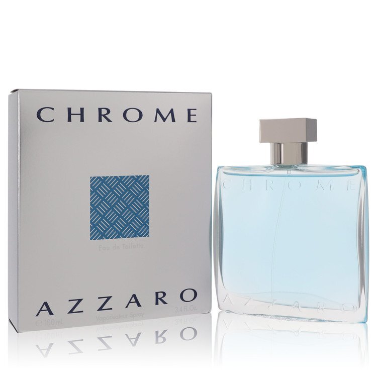 Chrome Eau De Toilette Spray By Azzaro - Size: 100 ml Eau De Toilette Spray