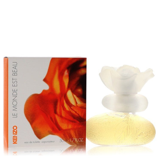Le Monde Est Beau Eau De Toilette Spray By Kenzo - Size: 50 ml Eau De Toilette Spray