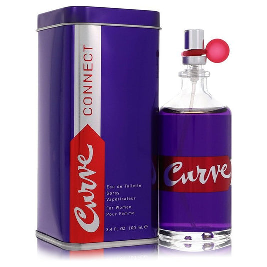 Curve Connect Eau De Toilette Spray By Liz Claiborne - Size: 100 ml Eau De Toilette Spray