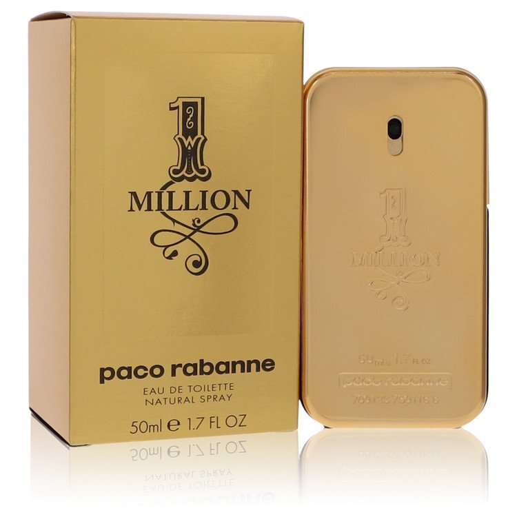 1 Million Eau De Toilette Spray By Paco Rabanne - Size: 50 ml Eau De Toilette Spray
