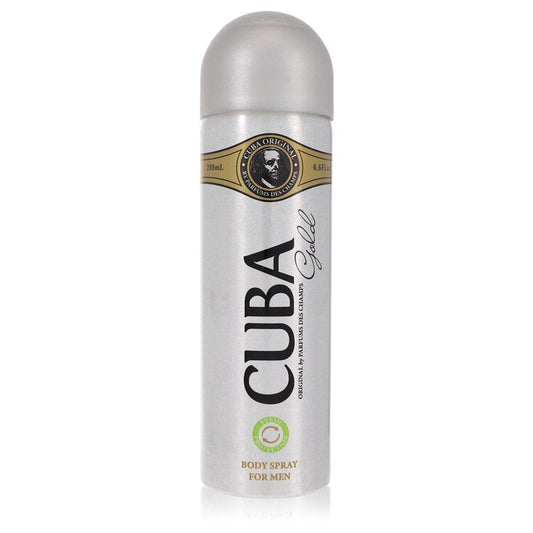 Cuba Gold Deodorant Spray (unboxed) By Fragluxe - Size: 200 ml Deodorant Spray