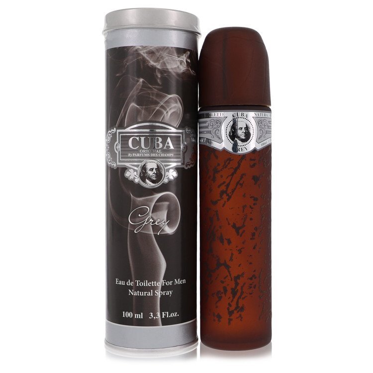 Cuba Grey Eau De Toilette Spray By Fragluxe - Size: 100 ml Eau De Toilette Spray