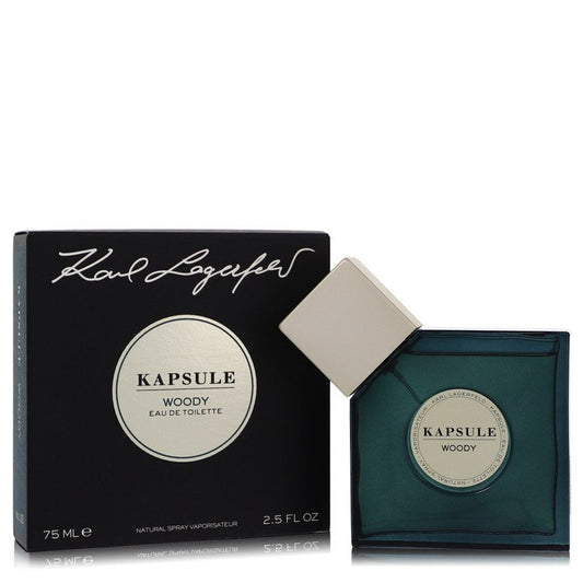 Kapsule Woody Eau De Toilette Spray By Karl Lagerfeld - Size: 75 ml Eau De Toilette Spray