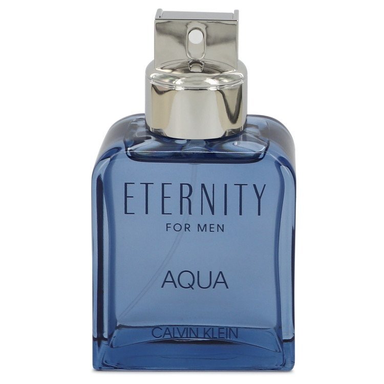 Eternity Aqua Eau De Toilette Spray (Tester) By Calvin Klein - Size: 100 ml Eau De Toilette Spray
