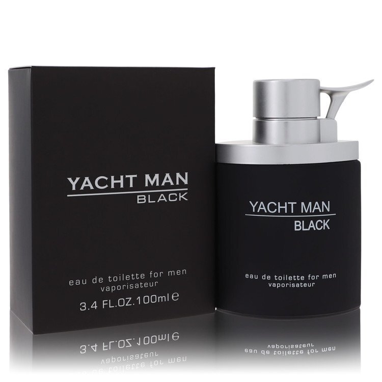 Yacht Man Black Eau De Toilette Spray By Myrurgia - Size: 100 ml Eau De Toilette Spray
