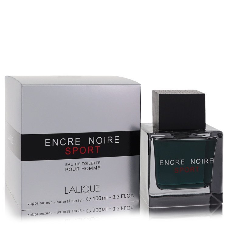 Encre Noire Sport Eau De Toilette Spray By Lalique - Size: 100 ml Eau De Toilette Spray