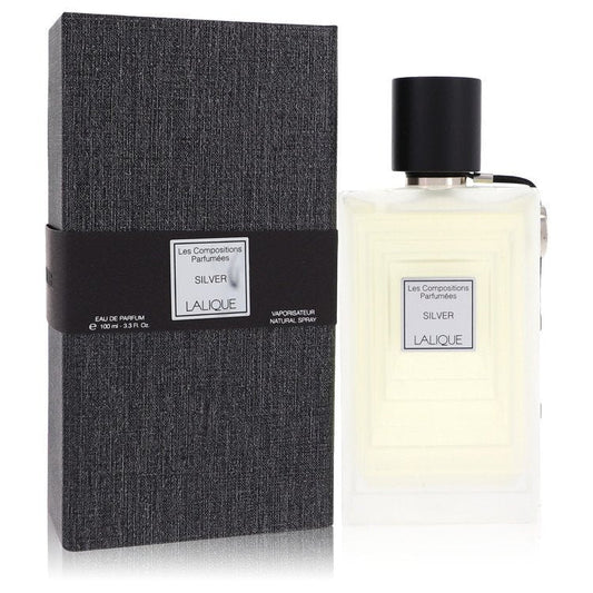 Les Compositions Parfumees Silver Eau De Parfum Spray By Lalique - Size: 100 ml Eau De Parfum Spray