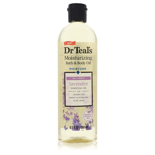 Dr Teal's Bath Oil Sooth & Sleep With Lavender Pure Epsom Salt Body Oil Sooth & Sleep with Lavender By Dr Teal's - Size: 260 ml Pure Epsom Salt Body Oil Sooth & Sleep with Lavender