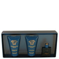 Versace Eros Gift Set By Versace - Size: .17 oz Mini EDT + .8 oz Shower Gel + .8 oz After Shave Balm