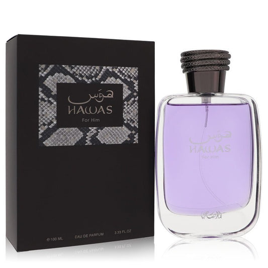 Hawas Eau De Parfum Spray By Rasasi - Size: 98 ml Eau De Parfum Spray
