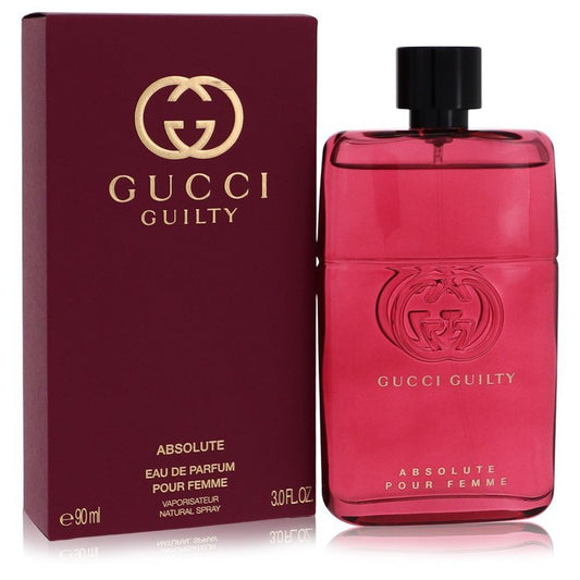 Gucci Guilty Absolute Eau De Parfum Spray By Gucci - Size: 90 ml Eau De Parfum Spray