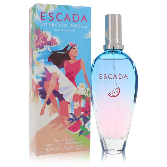 Escada Sorbetto Rosso Eau De Toilette Spray By Escada - Size: 100 ml Eau De Toilette Spray