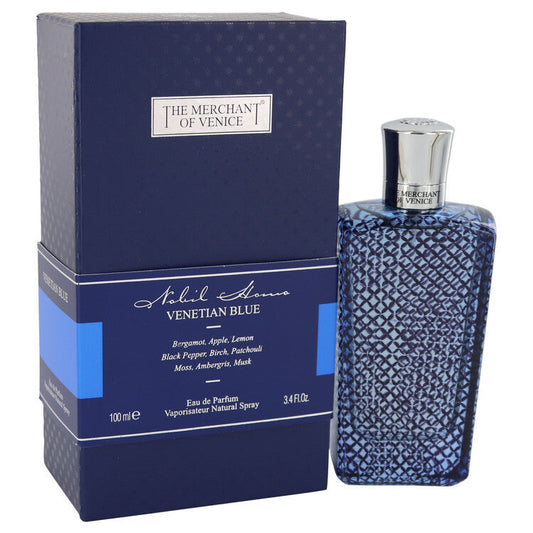 Venetian Blue Eau De Parfum Spray By The Merchant of Venice - Size: 100 ml Eau De Parfum Spray