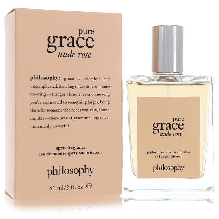 Pure Grace Nude Rose Eau De Toilette Spray By Philosophy - Size: 60 ml Eau De Toilette Spray
