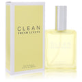 Clean Fresh Linens Eau De Parfum Spray (Unisex) By Clean - Size: 63 ml Eau De Parfum Spray