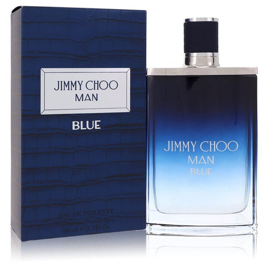 Jimmy Choo Man Blue Eau De Toilette Spray By Jimmy Choo - Size: 100 ml Eau De Toilette Spray