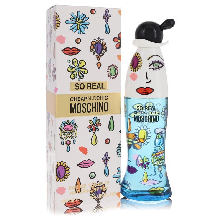Cheap & Chic So Real Eau De Toilette Spray By Moschino - Size: 100 ml Eau De Toilette Spray