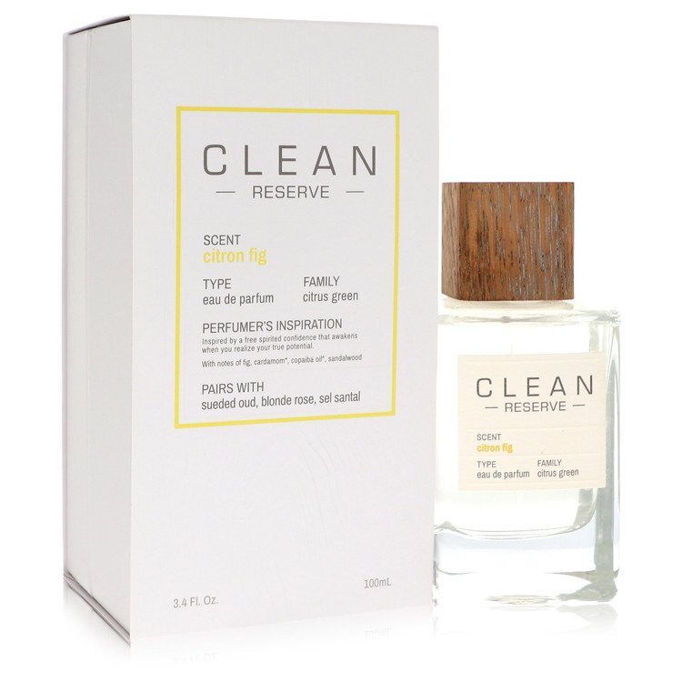 Clean Reserve Citron Fig Eau De Parfum Spray By Clean - Size: 100 ml Eau De Parfum Spray