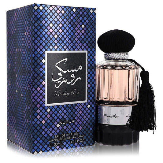 Musky Rose Eau De Parfum Spray (Unisex) By Nusuk - Size: 100 ml Eau De Parfum Spray