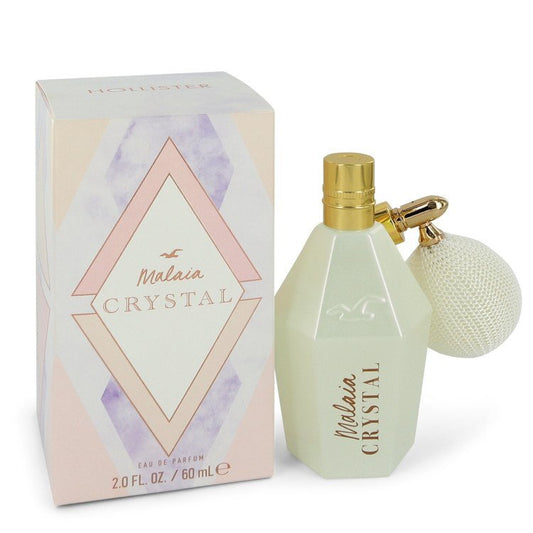 Hollister Malaia Crystal Eau De Parfum Spray with Atomizer By Hollister - Size: 60 ml Eau De Parfum Spray with Atomizer