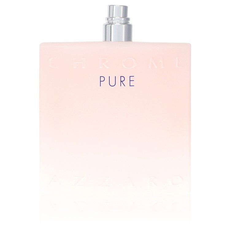 Chrome Pure Eau De Toilette Spray (Tester) By Azzaro - Size: 100 ml Eau De Toilette Spray