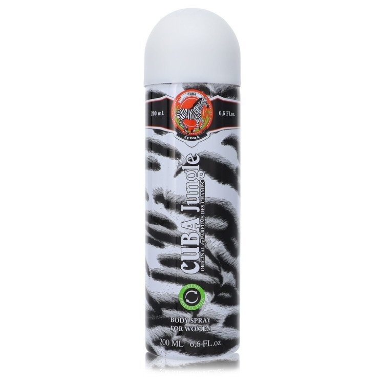 Cuba Jungle Zebra Body Spray By Fragluxe - Size: 200 ml Body Spray