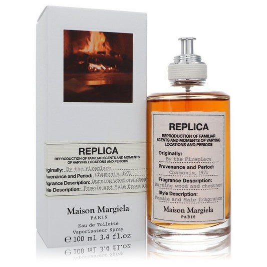 Replica By The Fireplace Eau De Toilette Spray (Unisex) By Maison Margiela - Size: 100 ml Eau De Toilette Spray