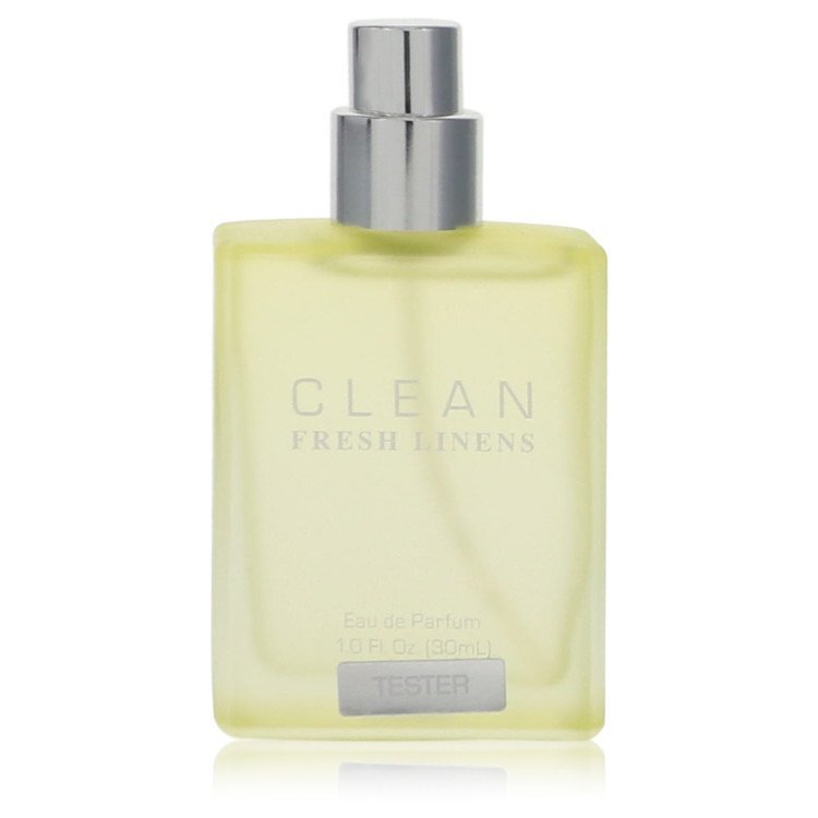 Clean Fresh Linens Eau De Parfum Spray (Unisex Tester) By Clean - Size: 30 ml Eau De Parfum Spray