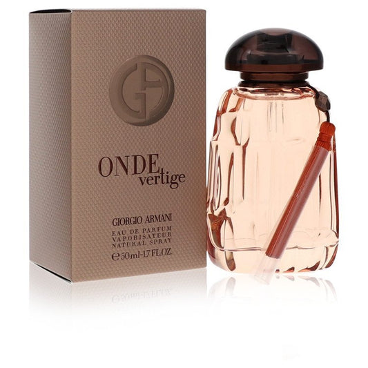 Onde Vertige Eau De Parfum Spray By Giorgio Armani - Size: 50 ml Eau De Parfum Spray