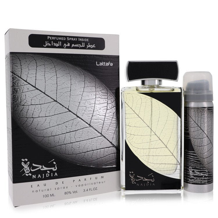 Najdia Eau De Parfum Spray Plus 1.7 oz Deodorant By Lattafa - Size: 100 ml Eau De Parfum Spray Plus 1.7 oz Deodorant