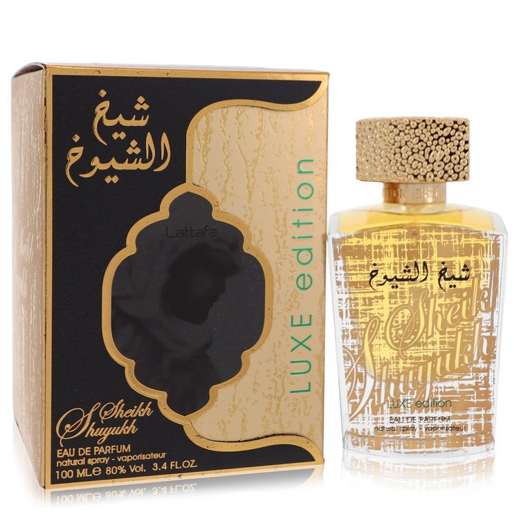 Sheikh Al Shuyukh Luxe Edition Eau De Parfum Spray By Lattafa - Size: 100 ml Eau De Parfum Spray