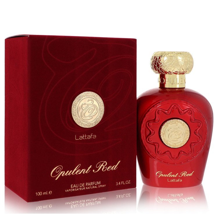 Lattafa Opulent Red Eau De Parfum Spray By Lattafa - Size: 100 ml Eau De Parfum Spray