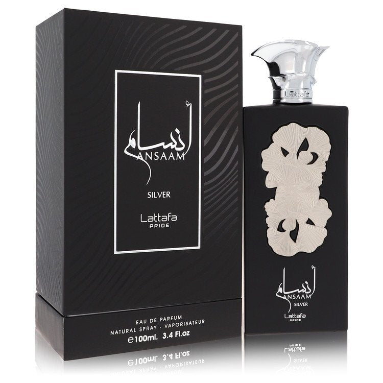 Lattafa Pride Ansaam Silver Eau De Parfum Spray (Unisex) By Lattafa - Size: 100 ml Eau De Parfum Spray