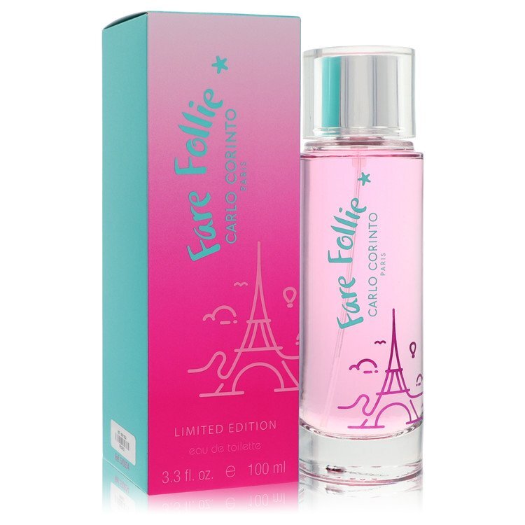 Fare Follie Eau De Toilette Spray (Limited Edition) By Carlo Corinto - Size: 100 ml Eau De Toilette Spray
