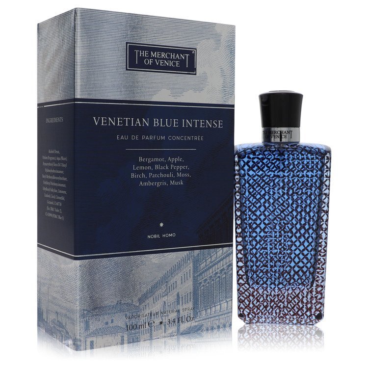Venetian Blue Intense Eau De Parfum Spray Concentree By The Merchant Of Venice - Size: 100 ml Eau De Parfum Spray Concentree