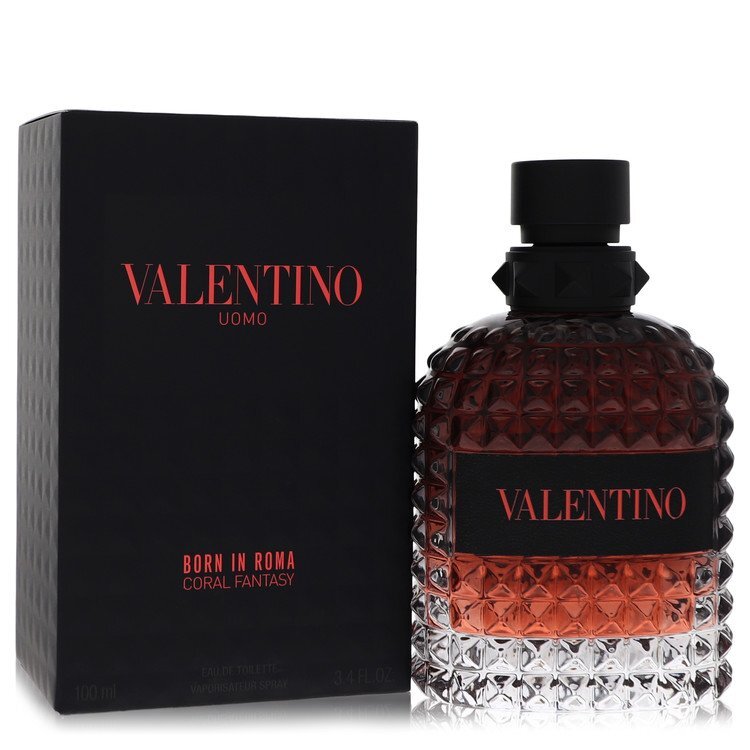 Valentino Uomo Born In Roma Coral Fantasy Eau De Toilette Spray By Valentino - Size: 100 ml Eau De Toilette Spray